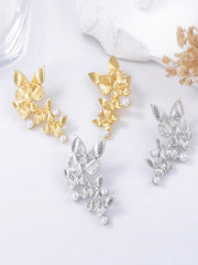 Butterfly Shape Shiny Earrings Accessories