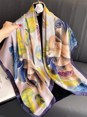Floral Printed Scarf Headband