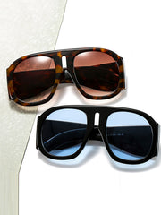 Geometric Sun-Protection Sunglasses Accessories