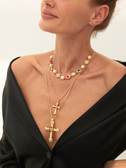 Layered Tasseled Necklaces Accessories