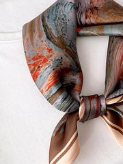 Printed Leisure Square Scarf