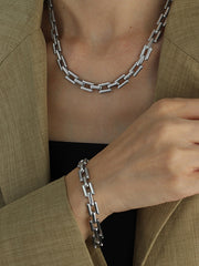 Chains Geometric Necklaces Accessories Bracelet Accessories