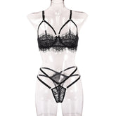 2 Piece Set Westerns Black