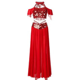 2026 Sequin Belly Dance Set Elegant Oriental Training Performance