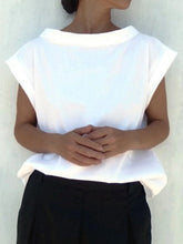 Solid Color Split-Joint Loose Short Sleeves Round-neck T-Shirts Tops