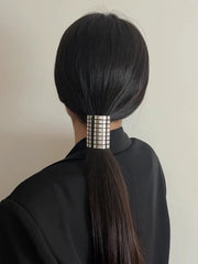 Geometric Shiny Hairtie Hair Accessories