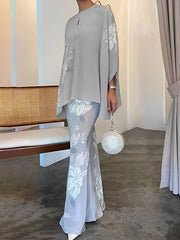 Floral Printed Skinny Skirts