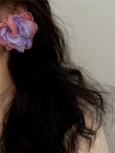 Original Vintage Flower Shape Contrast Color Earrings Accessories