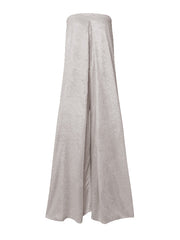 Casual Wide Leg Strapless Solid Color Tube Jumpsuits