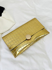 Geometric Shiny Split-Joint Handbags Bags