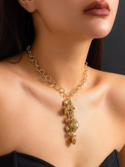 Chains Geometric Heart Shape Necklaces Accessories