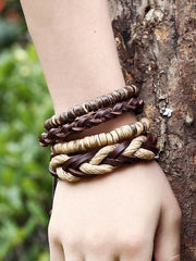 Punk Braided Vintage Bracelet Accessories