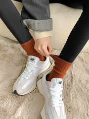 Elasticity Solid Color Socks