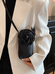 Flower Shape Solid Color Crossbody Bags Bags