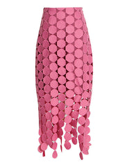 Urban Irregularity Tasseled Embroidered Skirts