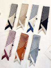 Leisure Striped Hair Band Scarf