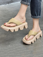 Split-Joint Wedges & Flatform Shoes Slippers