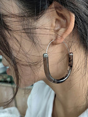 Geometric Drop Earrings