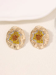 Geometric Shiny Earrings Accessories