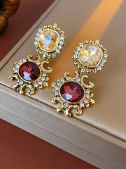 Geometric Drop Earrings