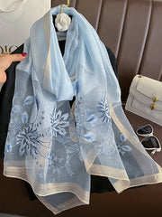 Embroidered Leisure Shawl&Scarf