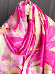 Flower Print Shawl&Scarf