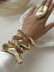 Geometric Solid Color Bracelet Accessories