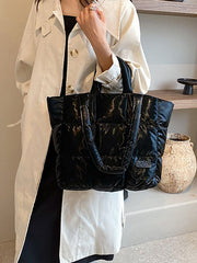 Split-Joint Padded Tote Bags Handbags Bags