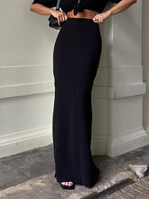 Solid Color A-Line Bodycon Skirts Bottoms