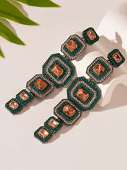Geometric Shiny Earrings Accessories