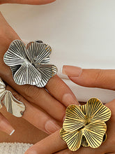 Flower Shape Geometric Irregularity Rings Accessories
