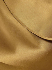 Sleeveless Wrap Falbala Layered Solid Color Zipper Round-Neck Jumpsuits