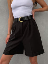 Solid Color Loose Shorts Bottoms