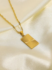 Chains Geometric Solid Color Necklaces Accessories
