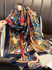 Floral Printed Sun protection Shawl&Scarf