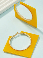 Geometric Normcore Drop Earrings