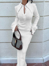 Feathers Slightly Sheer Split-Joint Skinny Lapel Maxi Dresses