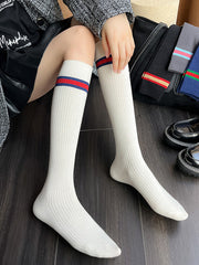 College Style Striped Stockings Accessories