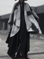 Keep Warm Tie-dyed Velvet Shawl&Scarf