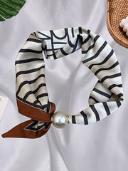 Printed Split-Joint Striped Shawl&Scarf