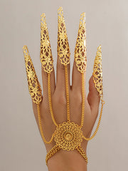 Chains Geometric Hollow Nail Protectors