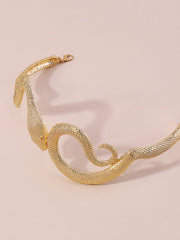 Snake Shape Solid Color Necklaces Accessories