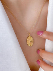 Chains Geometric Solid Color Necklaces Accessories
