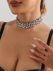 Chains Hollow Solid Color Necklaces Accessories Dainty Necklace
