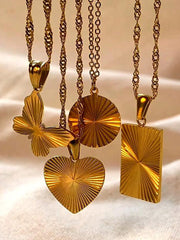 Butterfly Shape Chains Solid Color Necklaces Accessories
