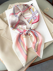 Original Contrast Color Printed Shawl&Scarf
