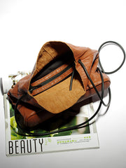 Retro Ruffled Single-shoulder Bag