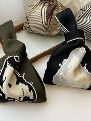 Animal Prints Woven Handbag Bags Accessories