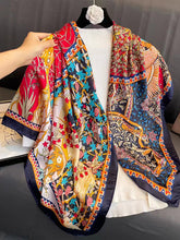 Floral Printed Scarf Headband
