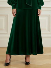 A-Line Loose Solid Color Skirts Bottoms